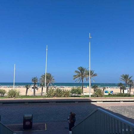 Apartamento 1ª Linea De Playa - Con Piscina Y Parking Playa de Gandia Zewnętrze zdjęcie