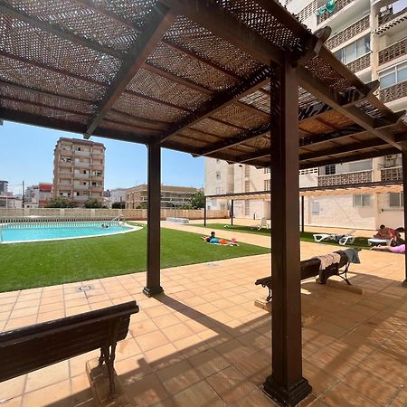 Apartamento 1ª Linea De Playa - Con Piscina Y Parking Playa de Gandia Zewnętrze zdjęcie