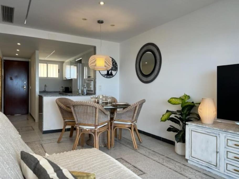 Apartamento 1ª Linea De Playa - Con Piscina Y Parking Playa de Gandia Zewnętrze zdjęcie