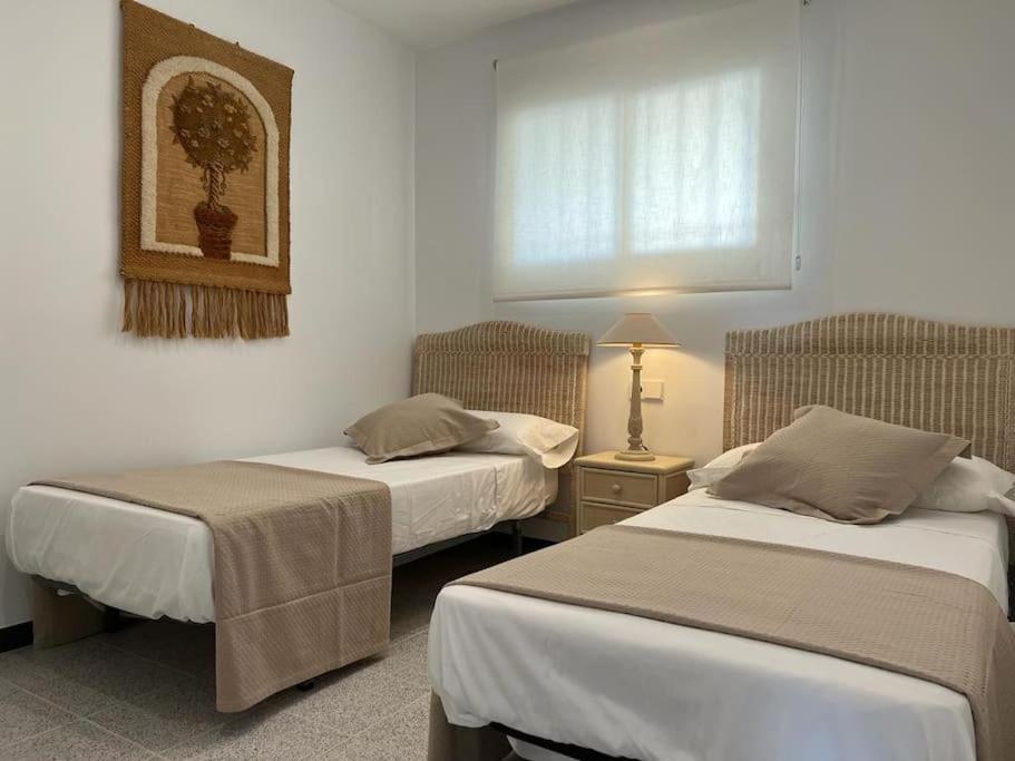 Apartamento 1ª Linea De Playa - Con Piscina Y Parking Playa de Gandia Zewnętrze zdjęcie