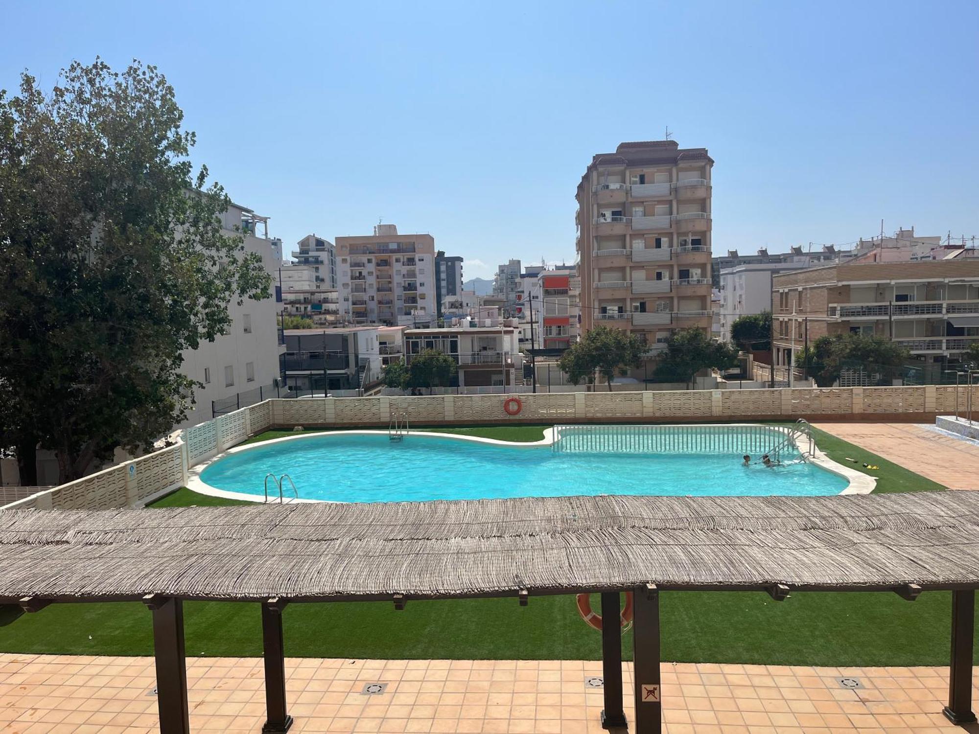 Apartamento 1ª Linea De Playa - Con Piscina Y Parking Playa de Gandia Zewnętrze zdjęcie